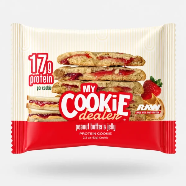 Raw Protein My Cookie Dealer Peanut Butter and Jelly