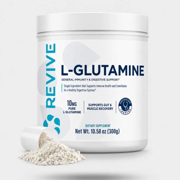 Revive Md Gut Lglutamine Powder “ Muscle Recovery & Immune Support Supplement "