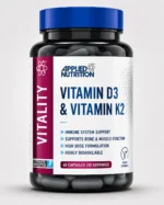 APPLIED NUTRITION Vitamin Formula - Vitamin D3 & Vitamin K2 - 60 Capsules