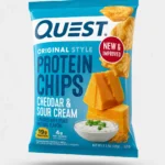 Chips protéinées Quest - Cheddar et crème sure - 1 sachet