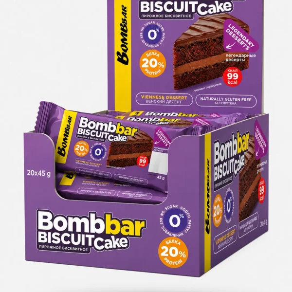 Bombbar Biscuit Cake | Gluten Free Dessert
