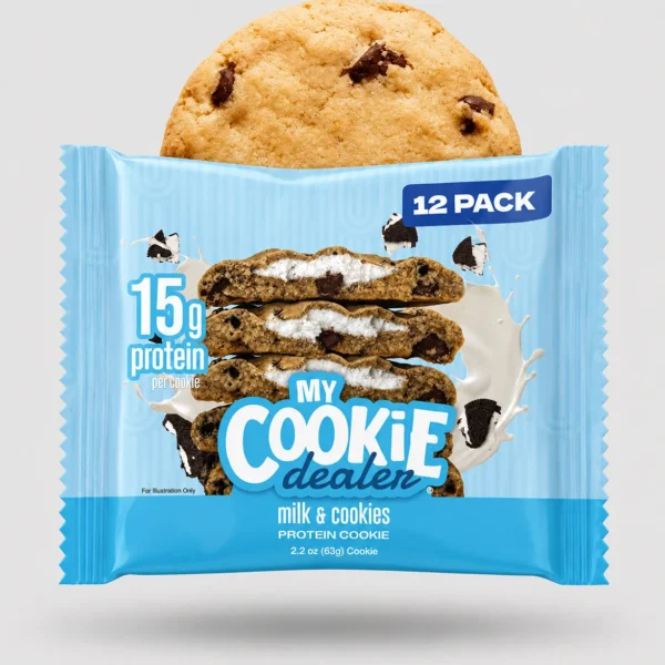 My Cookie Dealer RAW Protein Cookie Box (12 Cookies)