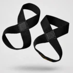 Figure 8 Lifting Straps, Lifting Wrist Straps Black Strength Training for Home
