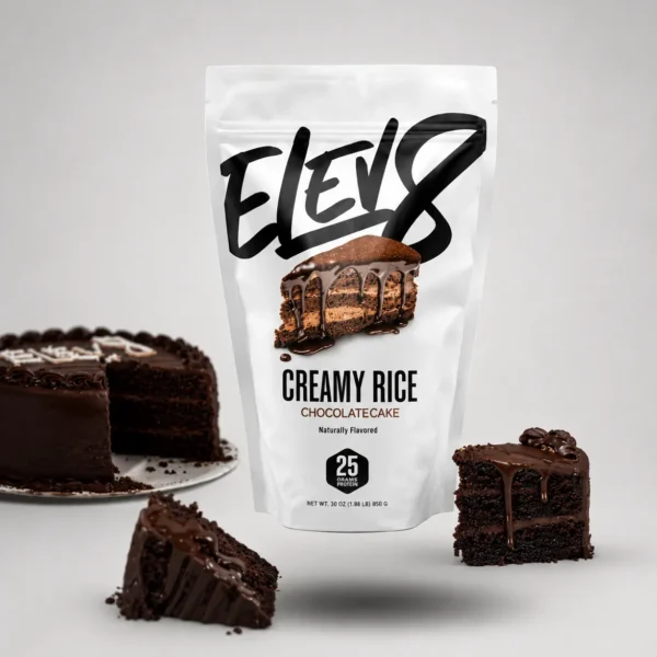 Elev8 Creamy Rice – Chocolate Cake Flavor