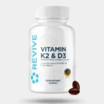 Revive Vitamin D3 and K2, 60 Capsules